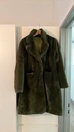 Groene mantel, Kleding | Dames, Jassen | Winter, Ophalen, Zo goed als nieuw