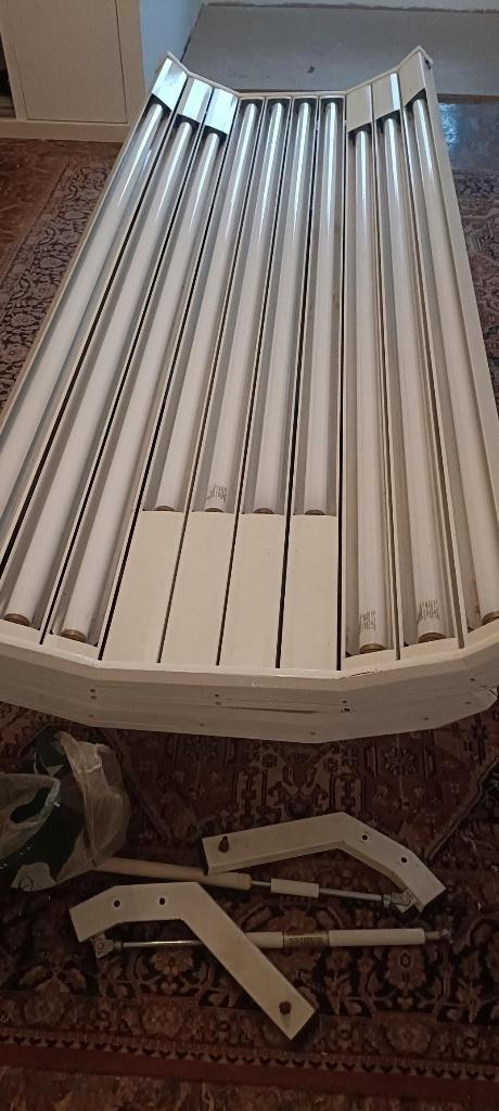 Zonnebank Alisun 1000 H, Electroménager, Solarium, Banc solaire & Bronzage facial, Utilisé, Banc solaire double, 15 lampes ou plus