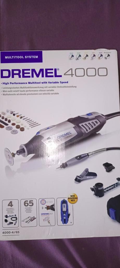 Dremel 4000 4/65, Doe-het-zelf en Bouw, Gereedschap | Handgereedschap, Nieuw, Ophalen