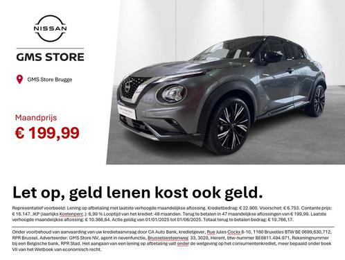 Nissan Juke DIG-T N-Design DCT + technology pack, Auto's, Nissan, Bedrijf, Te koop, Juke, 360° camera, Airbags, Airconditioning