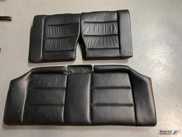 Bmw E36 compact achterbank delen zwart leder 3-serie interie beschikbaar voor biedingen