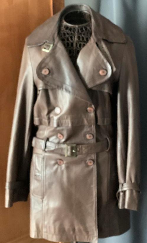 Superbe trench-coat en cuir Caroline Biss 38, Vêtements | Femmes, Vestes | Été, Porté, Taille 38/40 (M), Brun, Enlèvement ou Envoi