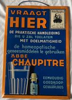 Abbe Chaupitre, Ophalen of Verzenden, Gebruikt, Reclamebord