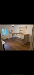 Steigerhout Kajuitbed met uittrekbaar 2e bed van onder, Ophalen, Zo goed als nieuw