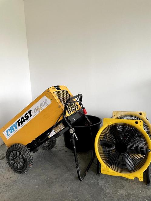 Bouwdroger DF400 & DF800, Doe-het-zelf en Bouw, Ventilatie en Afzuiging, Ventilator, Ophalen of Verzenden