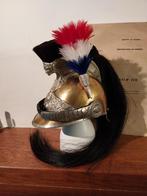 Politiehelm te paard Frankrijk 1912, Ophalen of Verzenden, Rijkswacht, Helm of Baret