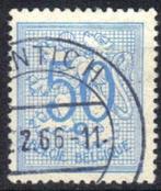 Belgie 1951 - Yvert/OBP 854 - Cijfer op heraldieke leeu (ST), Verzenden, Gestempeld, Gestempeld