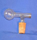 verseur doseur de bouteille vintage en verre et liege, Enlèvement ou Envoi