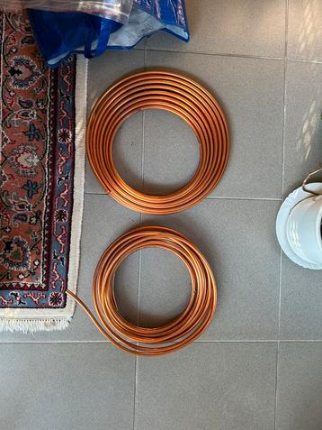 Koperen buis/leiding - ~ 29 meter beschikbaar voor biedingen