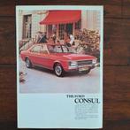 FORD  CONSUL   1973, Boeken, Auto's | Folders en Tijdschriften, Ophalen of Verzenden, Nieuw, Ford