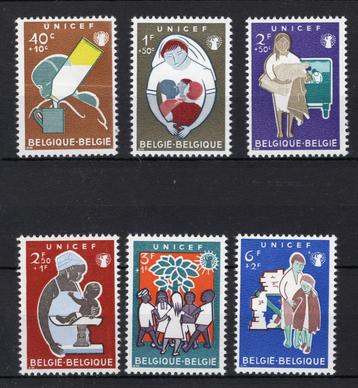 (B) 1153/1158 MNH 1960 - UNICEF., Enlèvement ou Envoi, Non oblitéré, Neuf