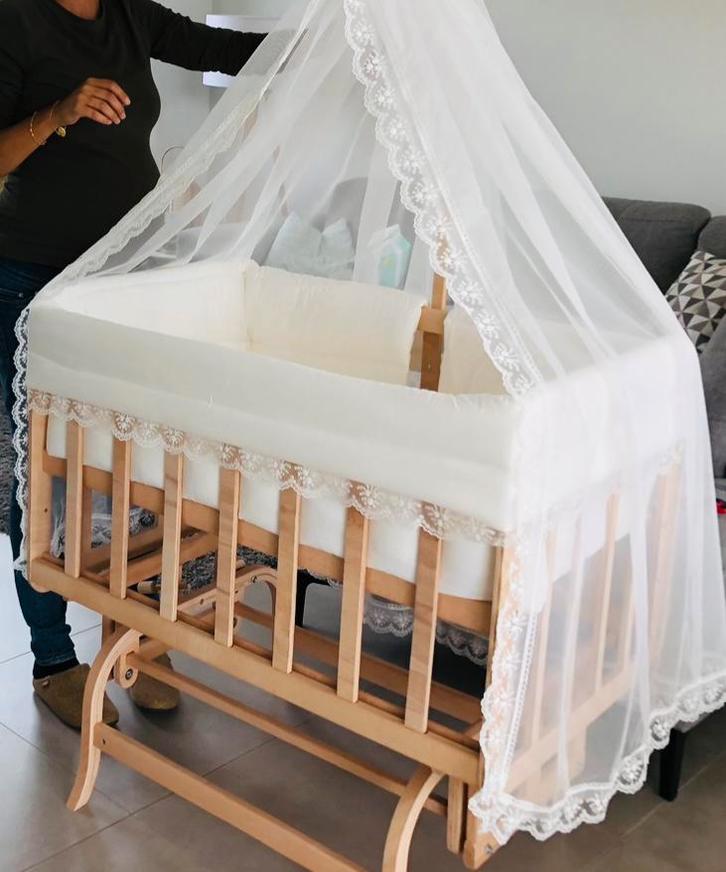 Wiegje / co- sleeper van het merk BabyRace, Kinderen en Baby's, Babywiegjes en Ledikanten, Ledikant, Ophalen