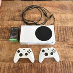 Xbox Series S + 2 controllers, Ophalen, Zo goed als nieuw, Xbox Series S