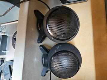 Paar kleine vintage Sonosphere Audax-luidsprekers