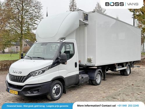 Iveco Daily 40C16 + BU7000 Koeltrailer + Carrier BE Combi, Auto's, Bestelwagens en Lichte vracht, Bedrijf, Te koop, ABS, Airconditioning