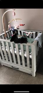 Baby park grijs met matras en koeka parkleger groen, Kinderen en Baby's, Ophalen, Zo goed als nieuw