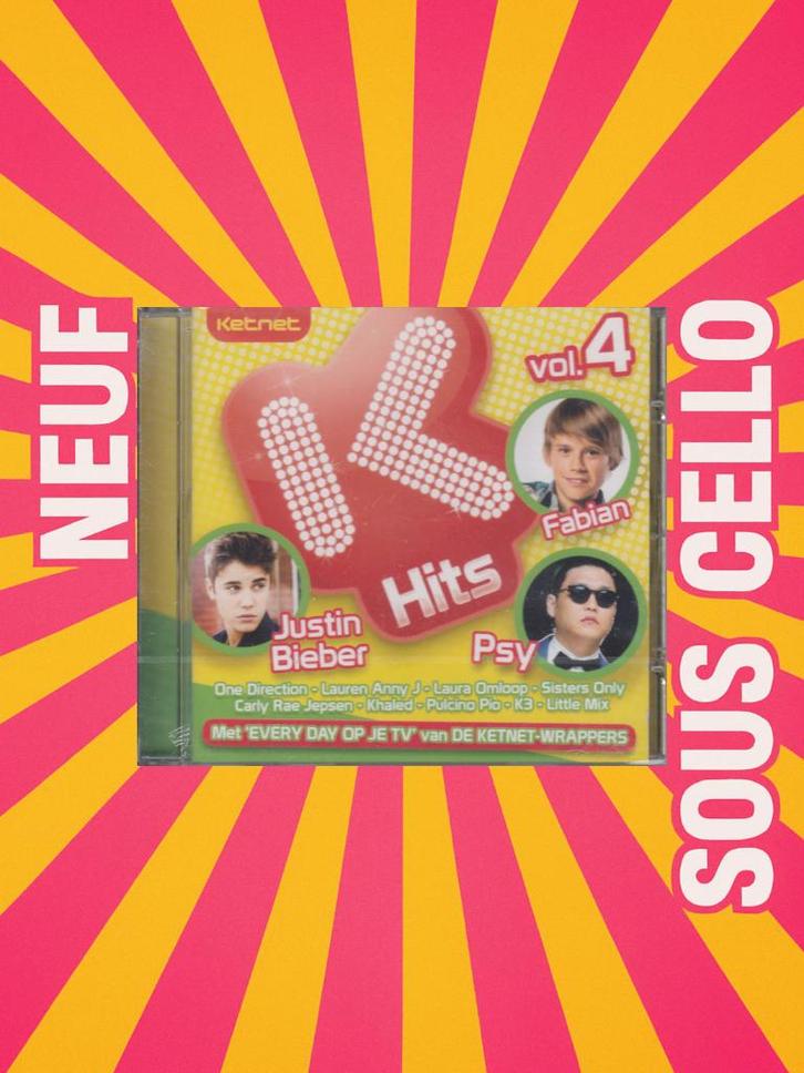 Ketnet Hits Vol. 4 Nine onder cello | Pop | B6, Cd's en Dvd's, Cd's | Verzamelalbums, Nieuw in verpakking, Pop, Ophalen of Verzenden