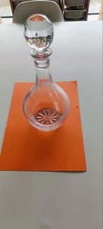4 magnifiques carafes en verre différentes. Hauteur +/- 25 c, Enlèvement