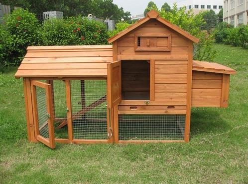 Poulailler abri poule coq caille volaille clapier lapin, Dieren en Toebehoren, Pluimvee | Toebehoren, Nieuw, Kippenhok of Kippenren