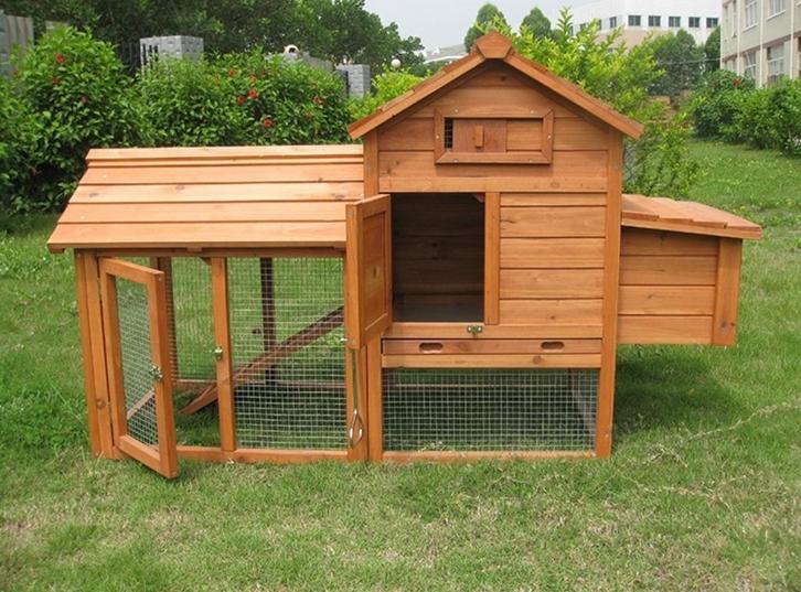 Poulailler abri poule coq caille volaille clapier lapin, Dieren en Toebehoren, Pluimvee | Toebehoren, Nieuw, Kippenhok of Kippenren