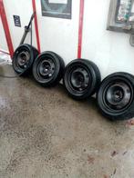 4 Bridgestone 195/55/16 winterbanden met velgen, Auto-onderdelen, Banden en Velgen, Ophalen, 16 inch, Nieuw, Winterbanden