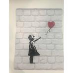 Banksy - Girl With a Balloon, Antiek en Kunst, Kunst | Schilderijen | Modern, Ophalen of Verzenden