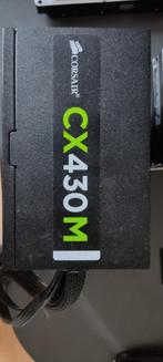 Corsair CX430M semi-modulaire psu (LEES OMSCHRIJVING), Ophalen of Verzenden, Gebruikt
