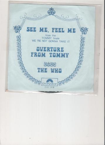 The Who - See me Feel me - Ouverture from Tommy beschikbaar voor biedingen