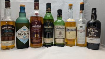 Whisky samples  beschikbaar voor biedingen