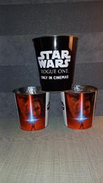 Star Wars popcorn emmers, Ophalen of Verzenden, Gebruikt, Gebruiksvoorwerp