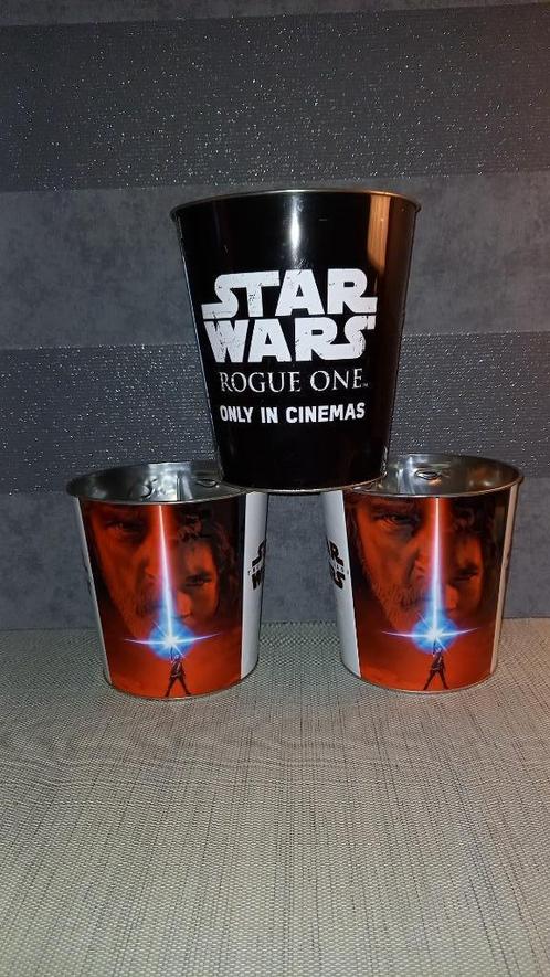 Star Wars popcorn emmers, Verzamelen, Star Wars, Gebruikt, Gebruiksvoorwerp, Ophalen of Verzenden