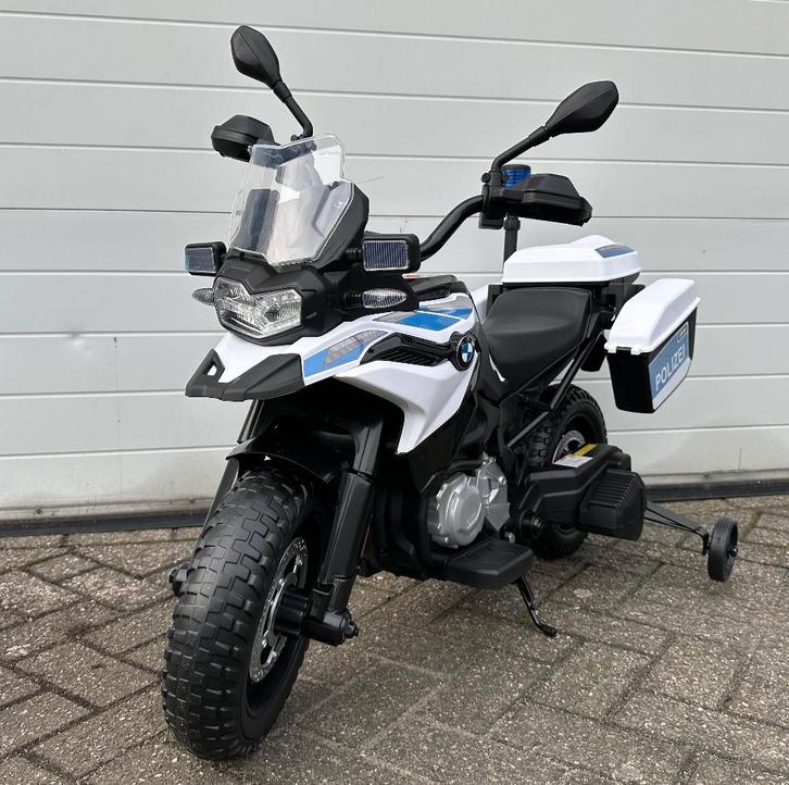 BMW F850 GS Polizei 12v - Rubberband - Sirene NIEUW, Kinderen en Baby's, Speelgoed | Buiten | Voertuigen en Loopfietsen, Nieuw