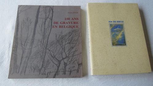 BOEK 150 ans de gravure en Belgique, Fin de siècle 1895-1905, Boeken, Kunst en Cultuur | Beeldend, Zo goed als nieuw, Schilder- en Tekenkunst