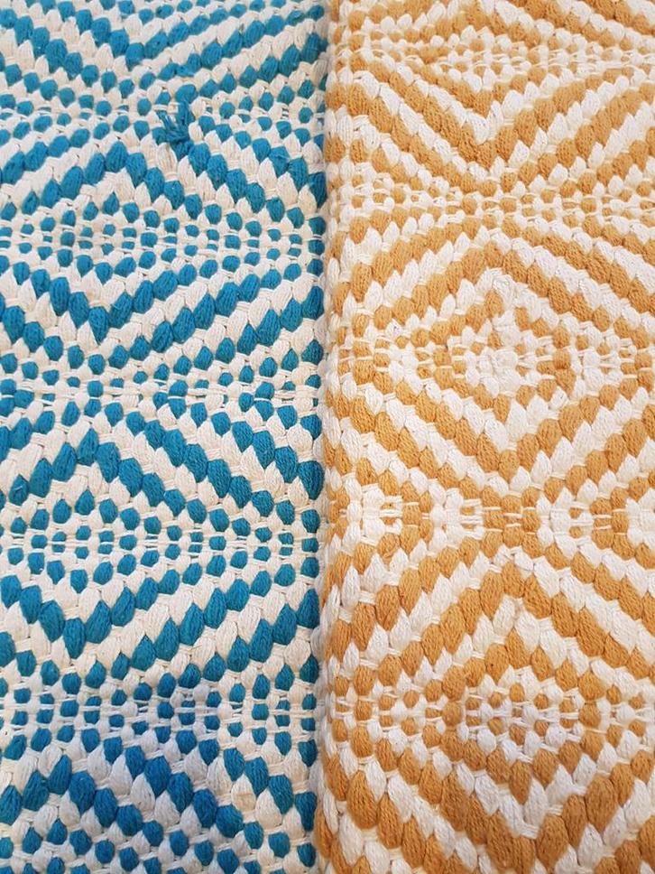 Tapijt merk Pomax, Huis en Inrichting, Stoffering | Tapijten en Vloerkleden, Blauw, Ophalen