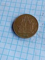 munt  Ijsland 1 krona, 1946, Ophalen, Overige landen, Losse munt