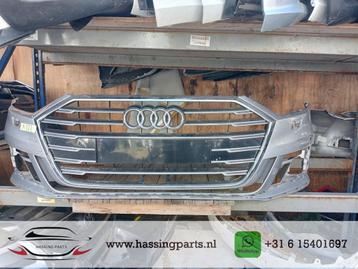 Voorbumper orgineel Audi A8 4N D5 ->'18 KLS 6xPDC 4N0807437E