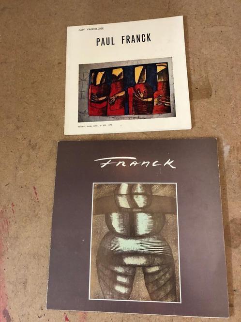 Paul Franck - 2x catalogi, Antiek en Kunst, Curiosa en Brocante, Ophalen of Verzenden