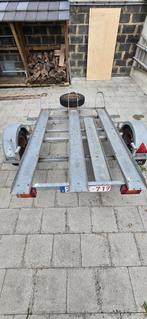 Remorque BCM galvanisée moto 3 rails, Ophalen, Gebruikt