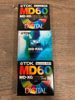 3 stuks TDK Minidisc, Ophalen of Verzenden