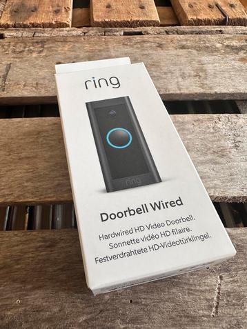 Ring Sonnette vidéo filaire - Ring doorbell wired, Enlèvement, Capteur de détection de mouvement, Neuf, Filaire