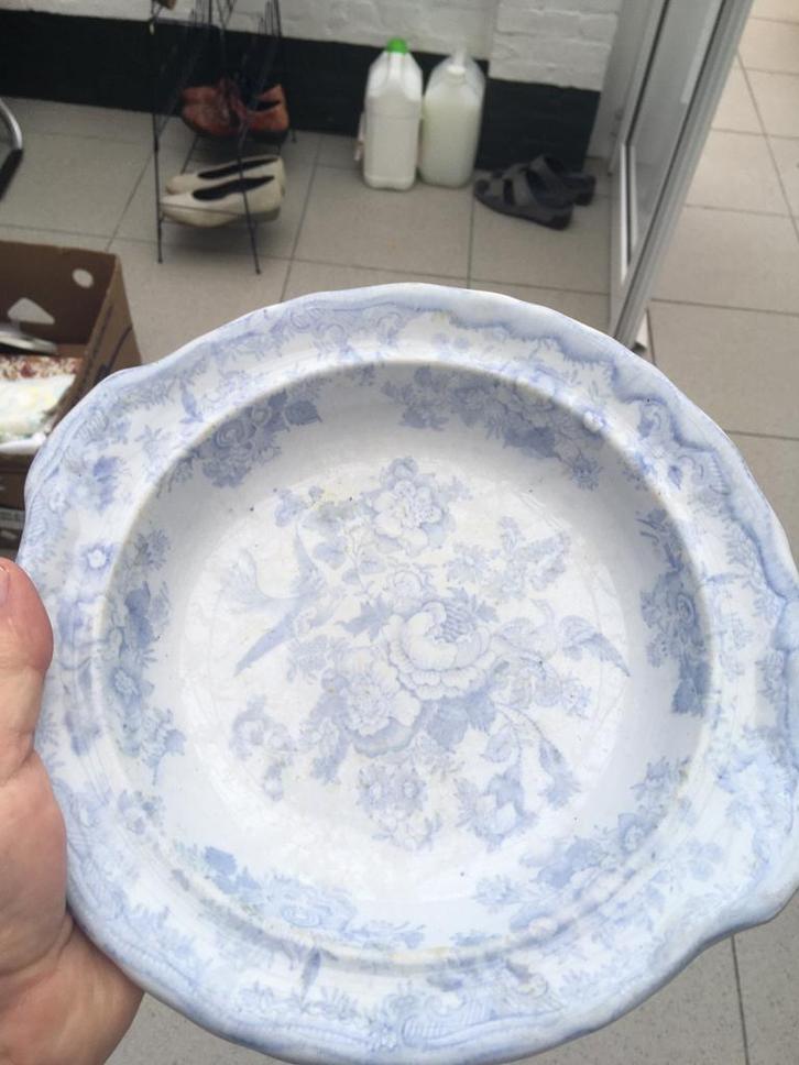 Bord Hackwood & Keeling en 2 Bonaparte schalen, Antiek en Kunst, Antiek | Schalen, Ophalen