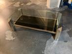 Salontafel design, Huis en Inrichting, Tafels | Salontafels, Ophalen, Zo goed als nieuw, Glas
