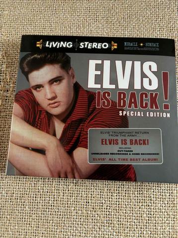 Elvis dubbele bootleg cd, Elvis is back, special edition beschikbaar voor biedingen
