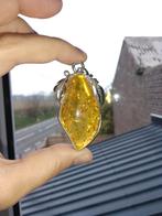 Hanger ketting met amber barnsteen., Ophalen of Verzenden, Zo goed als nieuw
