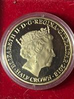 Half crown 2018 gibraltar, Postzegels en Munten, Ophalen of Verzenden, Losse munt