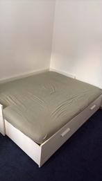Bed 2 pers met matras, Huis en Inrichting, Ophalen, Zo goed als nieuw, 90 cm