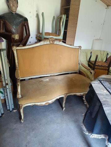 Projet de restauration canapé 2 places  beschikbaar voor biedingen