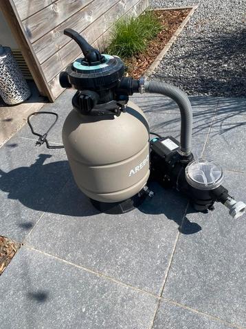 Pompe à filtre à sable pour piscine 10200 L/h, Enlèvement, Comme neuf, Pompe