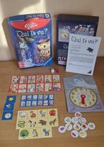 Jeu de société "qui l'a vu" de Ravensburger, Ophalen of Verzenden, Zo goed als nieuw, Ravensburger, Reisspel