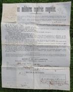 ABBL : 1 Chasseurs à Pieds ,1919 , retour du camp de SOLTAU, Collections, Objets militaires | Général, Enlèvement ou Envoi, Armée de terre